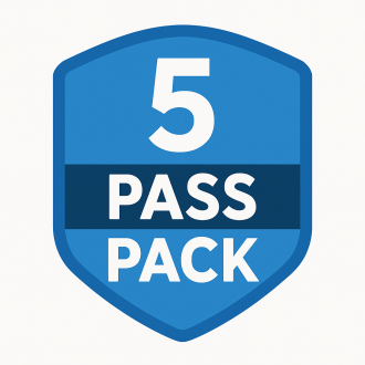 5 Pass Pack